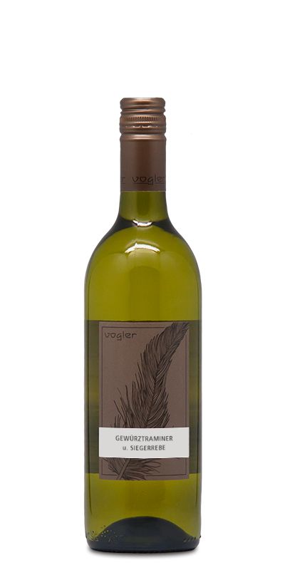 <br>2023er Pfalz Gewürztraminer + Siegerrebe QW 0,75l<br>