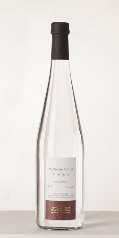 <br>Williams Christ Birnenbrand  40%  0,7L<br>